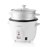 Reiskocher - 0.6 l - 300 W - Aluminium-Dampfer - Antihaft-Beschichtung -...