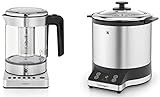 WMF Küchenminis 2 in 1 Vario Wasserkocher mit Temperatureinstellung, 1,0l, 1900 W &...