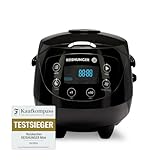 REISHUNGER Digitaler Reiskocher klein, schwarz | 0,6 L bis 3 Personen |...