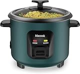 Macook Reiskocher（0,6 Liter, 3 Tassen) 300W - Reiskocher Klein für 1 bis 6...