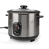 Reiskocher - 1.5 l - 500 W - Antihaft-Beschichtung - Herausnehmbare Schüssel -...