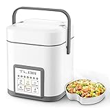TLOG Mini-Reiskocher 1,2L (2,5 Tassen ungekocht) mit Keramikbeschichtung &...