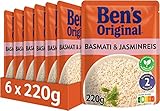 BEN'S ORIGINAL Express-Reis Basmati & Jasmin-Reis, ideale Zubereitung von Gerichten...