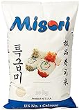 MISORI Calrose Reis / Sushi Reis; Premium Qualität, 1er Pack (1 x 10 kg Packung)